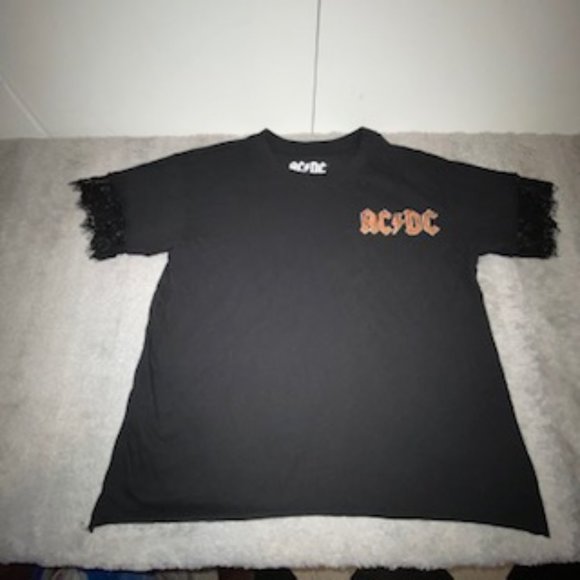 AC/DC | Tops | Vintage Acdc Band Graphic Tshirt 98 North American Tour ...
